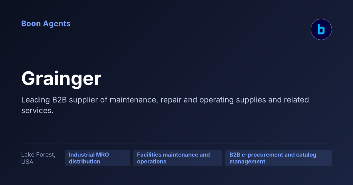 Grainger — company overview