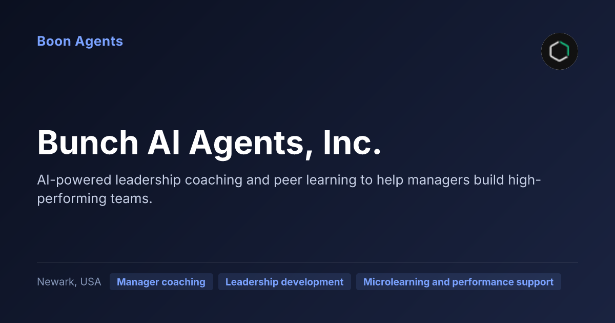 Bunch AI Agents, Inc. — company overview