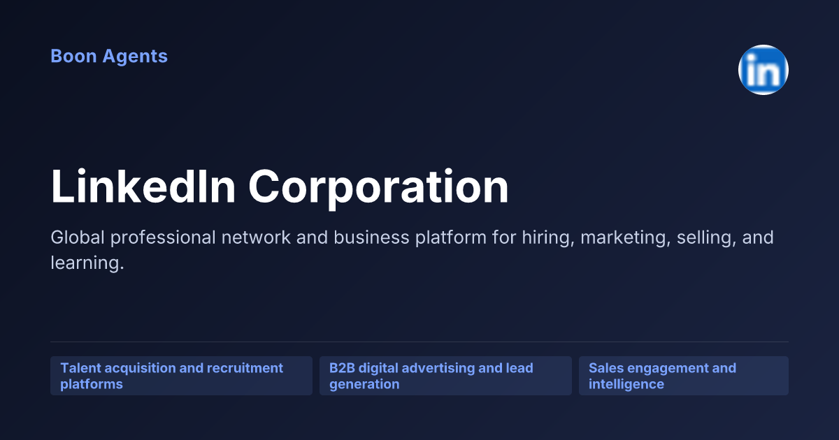 LinkedIn Corporation — company overview