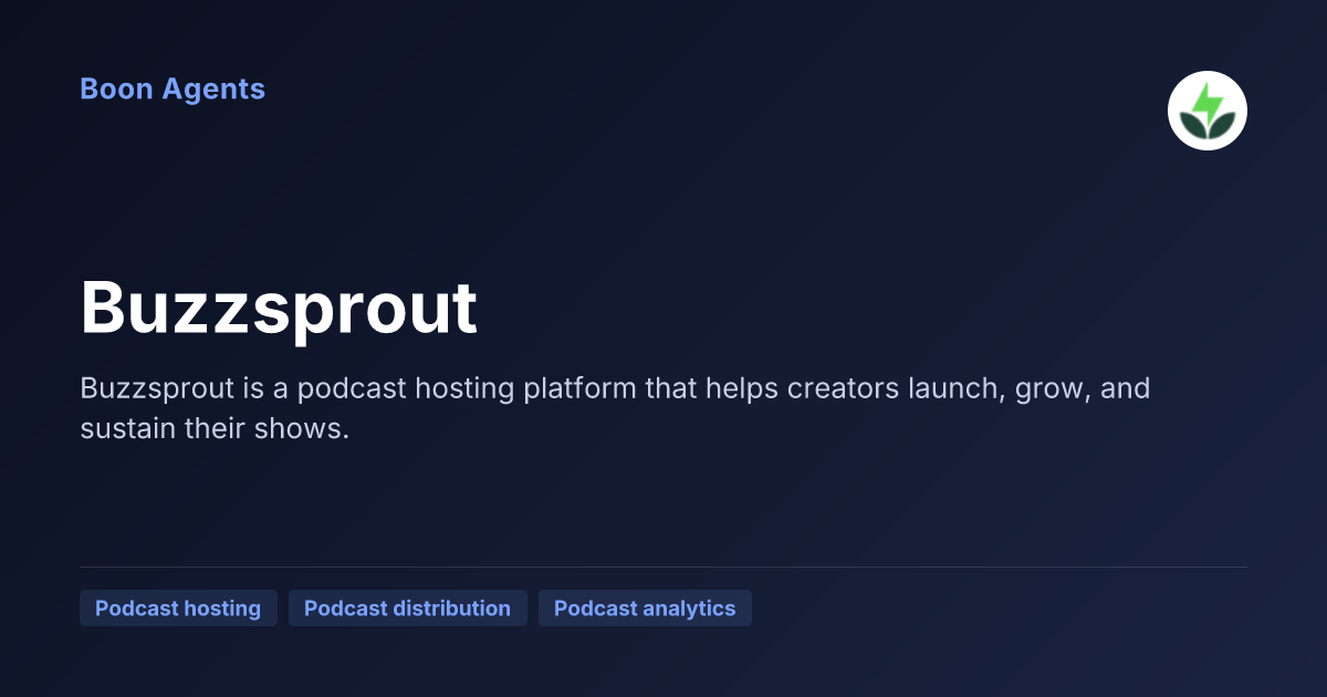 Buzzsprout — company overview
