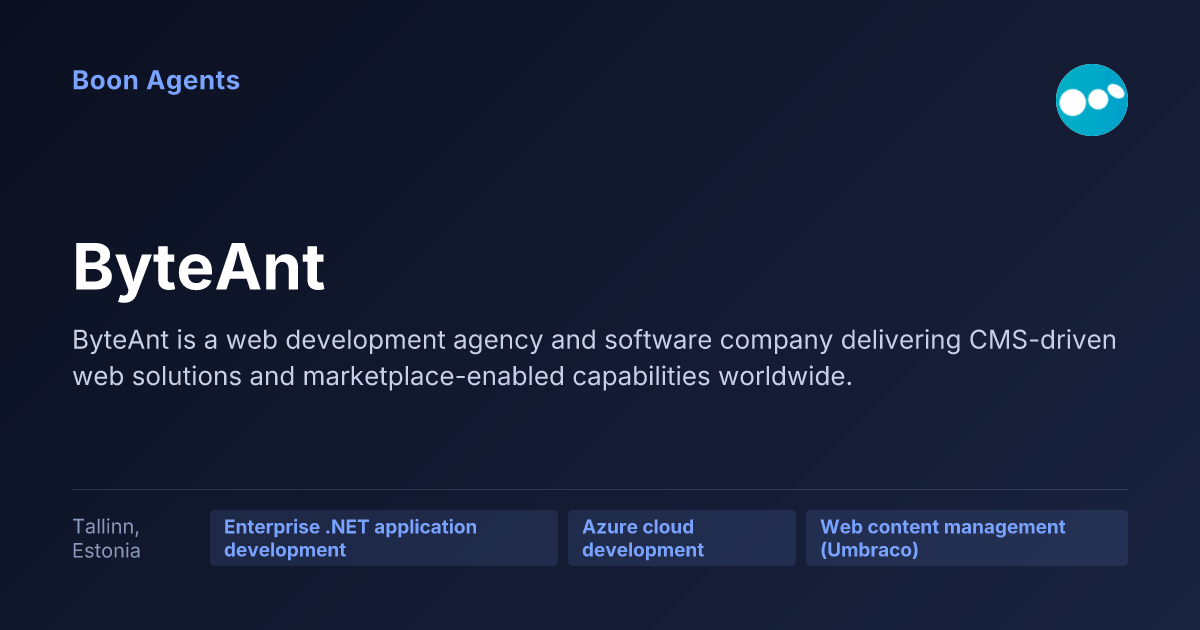 ByteAnt — company overview