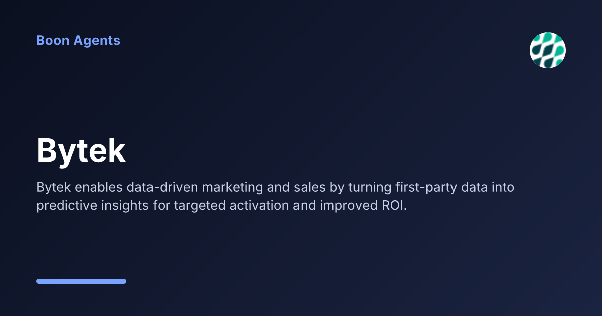 Bytek — company overview