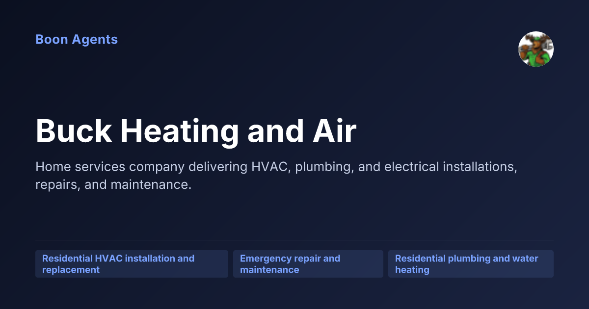 Buck Heating and Air — company overview
