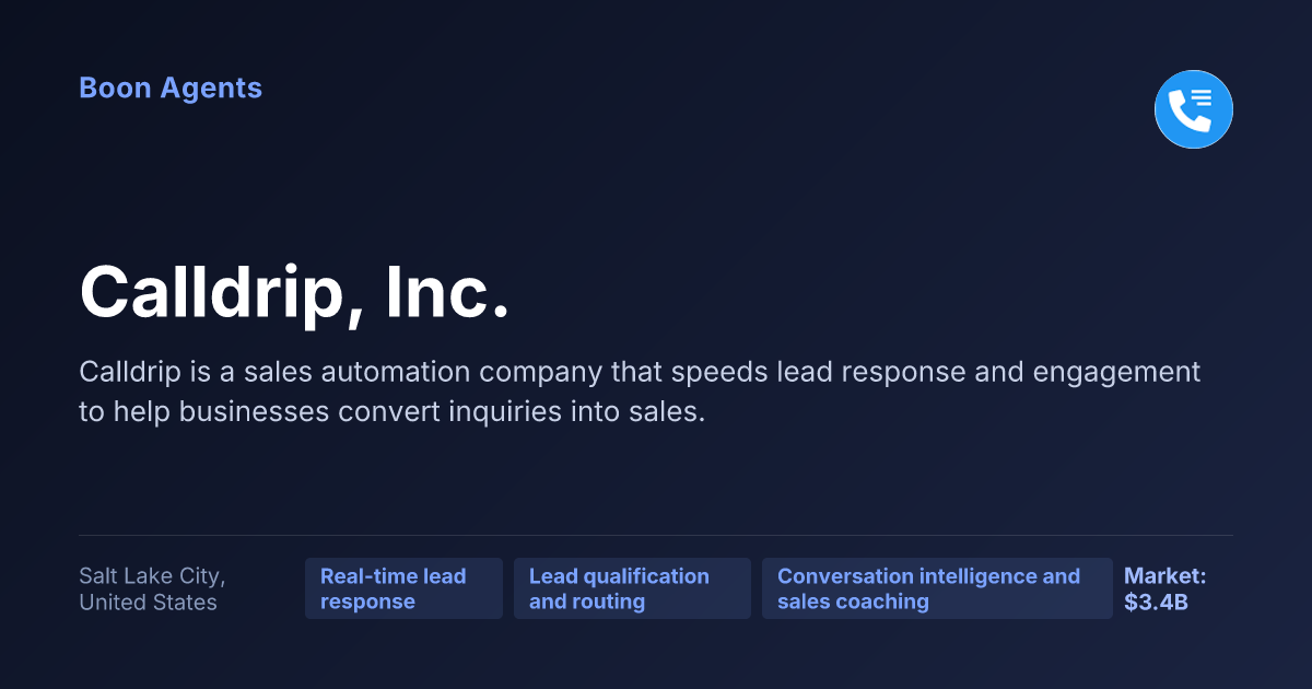 Calldrip, Inc. — company overview
