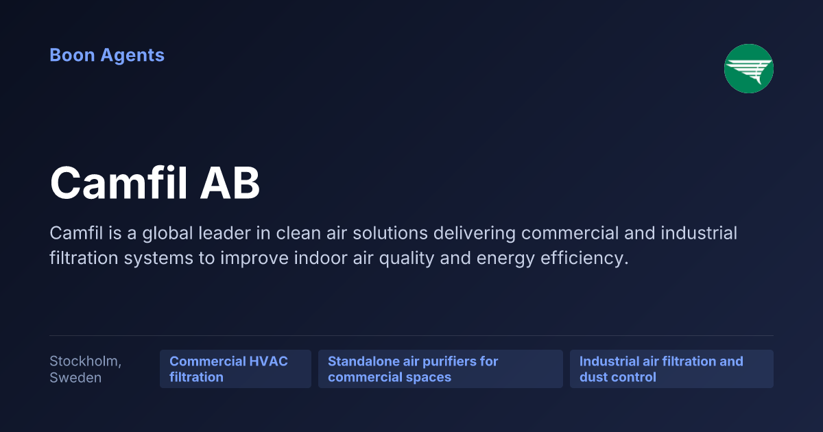 Camfil AB — company overview