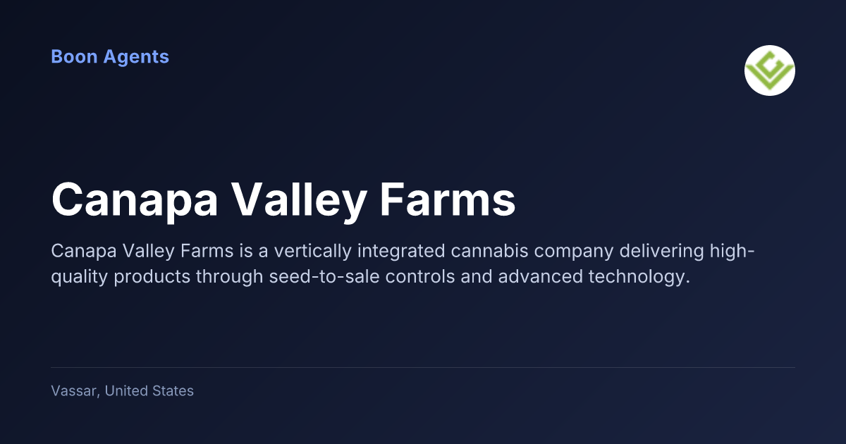 Canapa Valley Farms — company overview