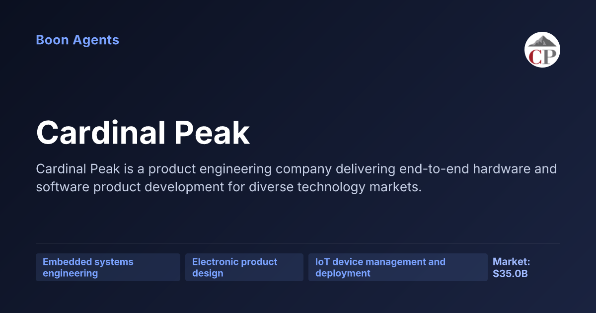 Cardinal Peak — company overview