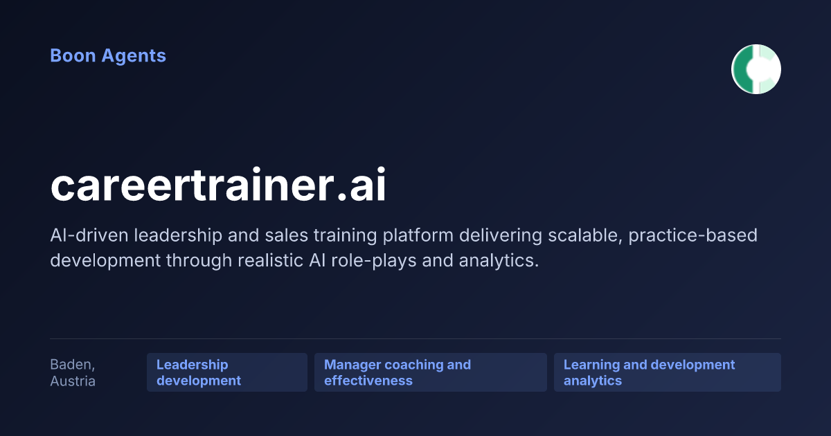 careertrainer.ai — company overview
