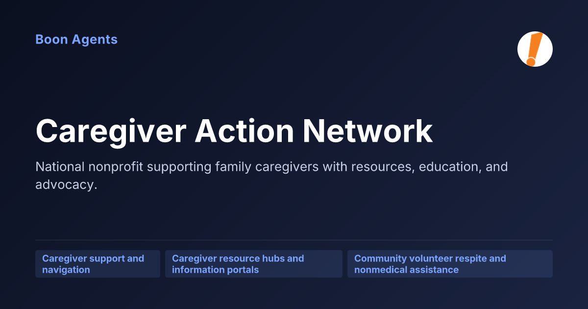 Caregiver Action Network — company overview