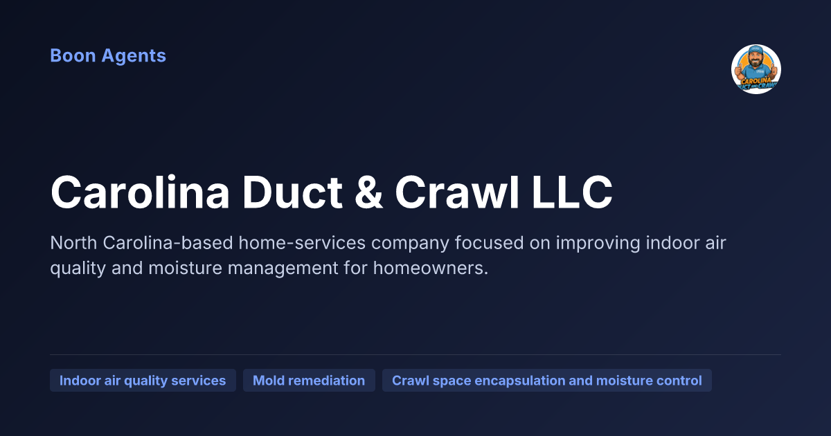 Carolina Duct & Crawl LLC — company overview