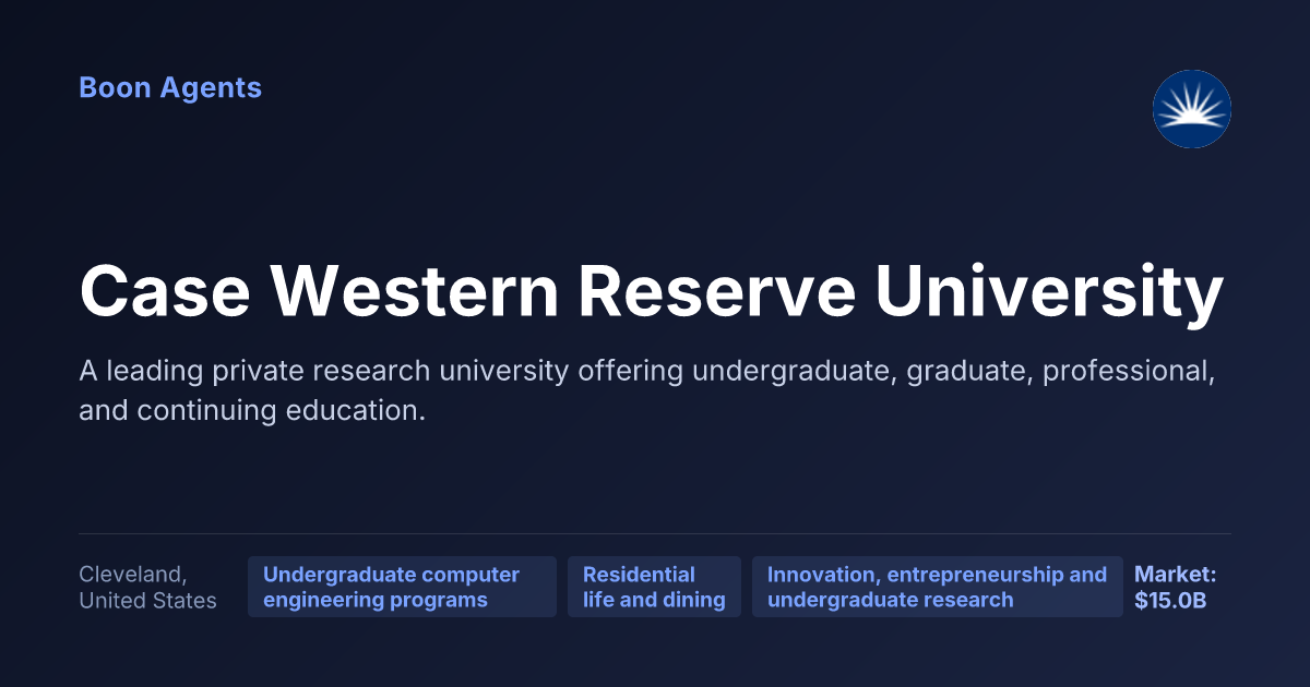 Case Western Reserve University — company overview