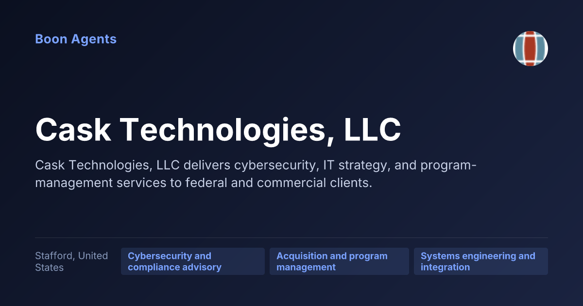 Cask Technologies, LLC — company overview