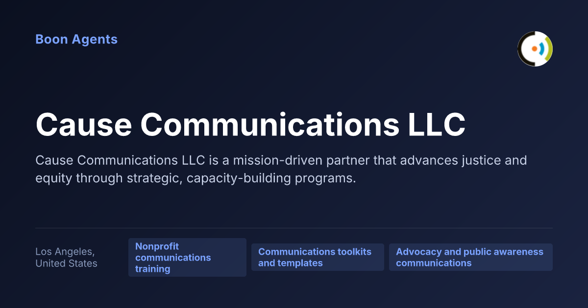 Cause Communications LLC — company overview