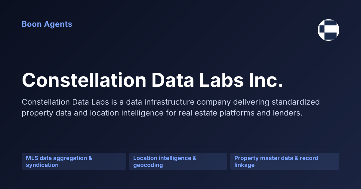 Constellation Data Labs Inc. — company overview