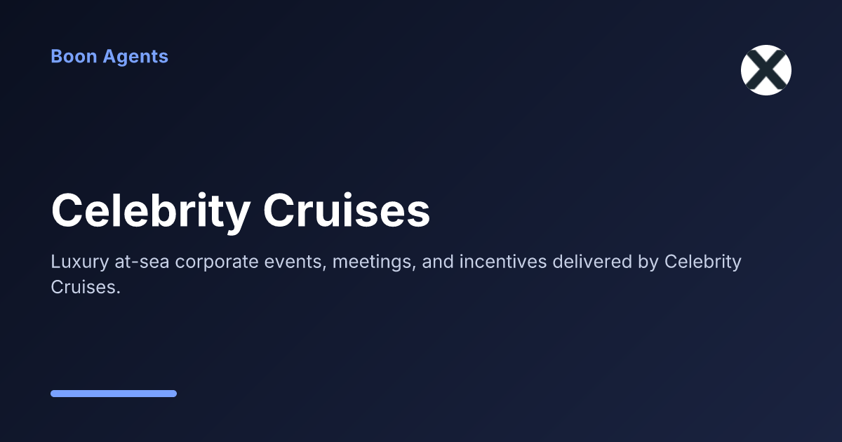 Celebrity Cruises — company overview