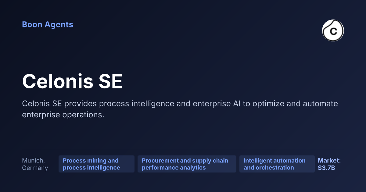 Celonis SE — company overview