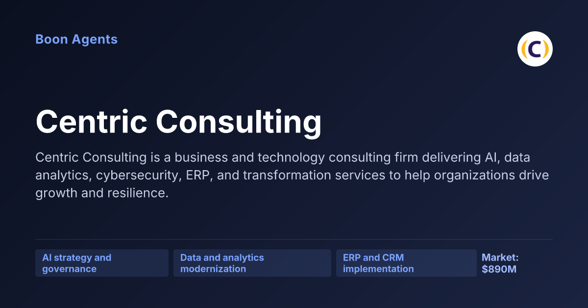 Centric Consulting — company overview