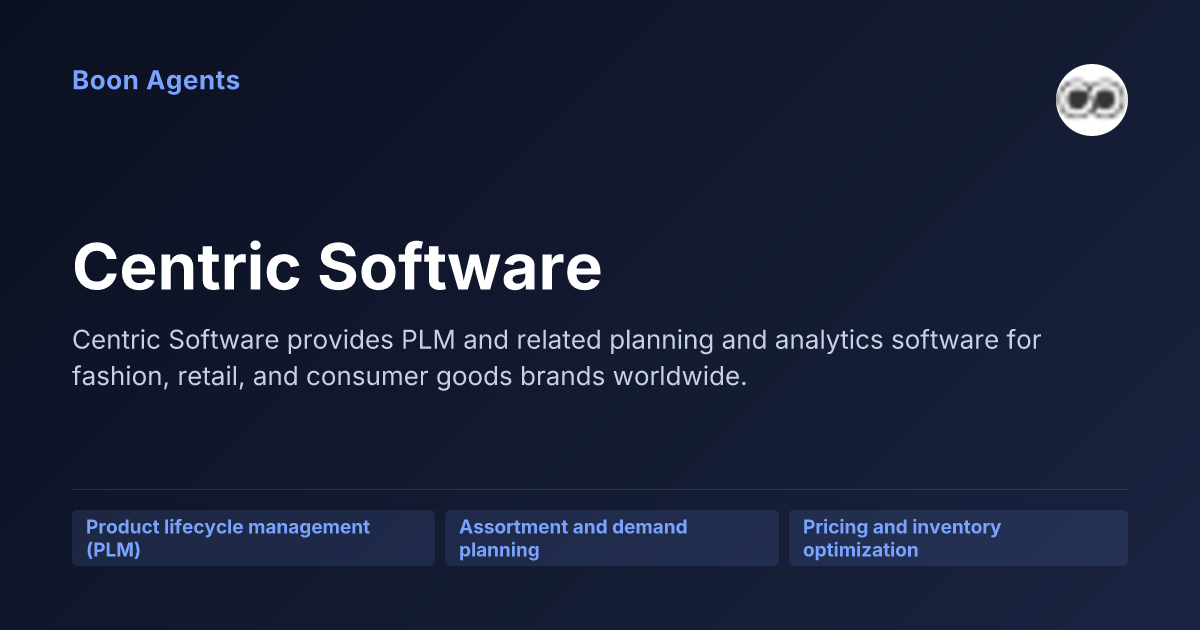Centric Software — company overview