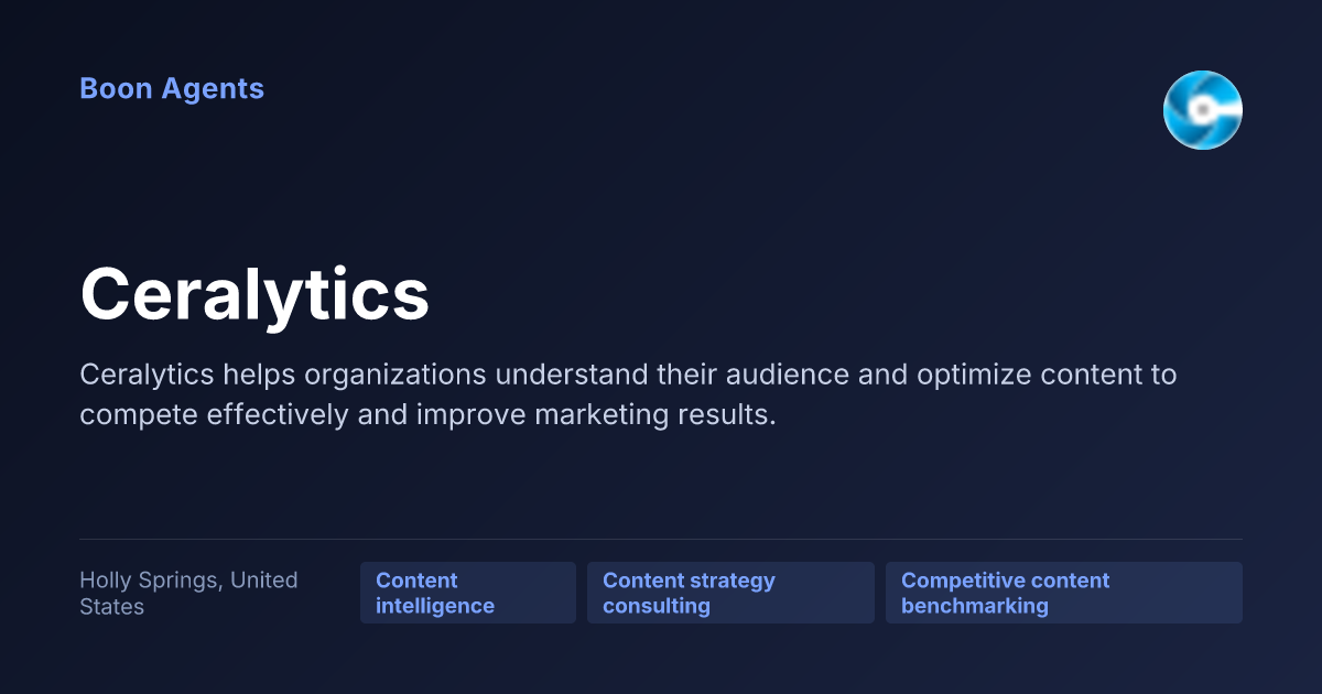 Ceralytics — company overview