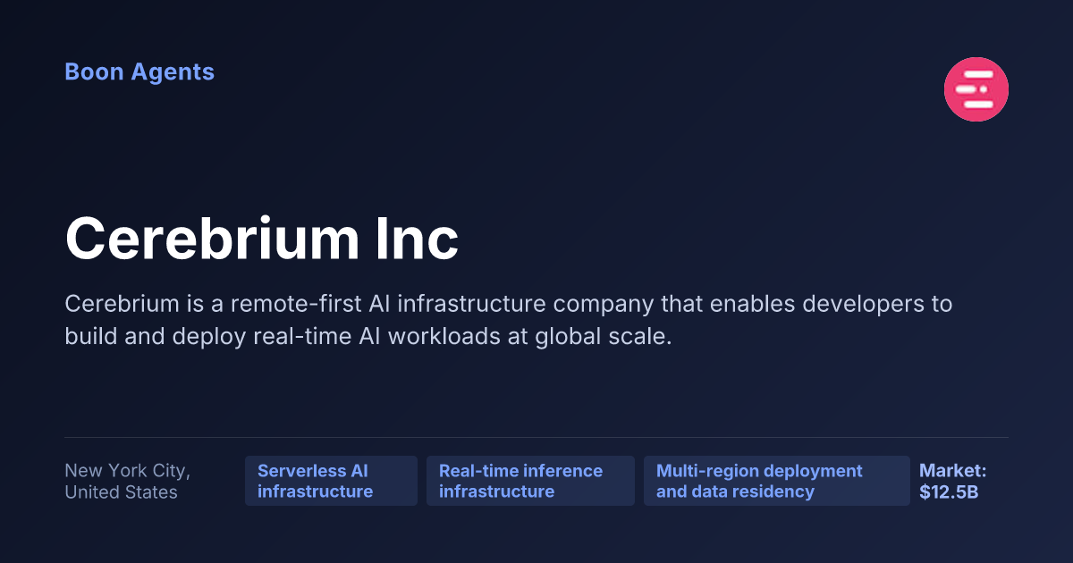 Cerebrium Inc — company overview