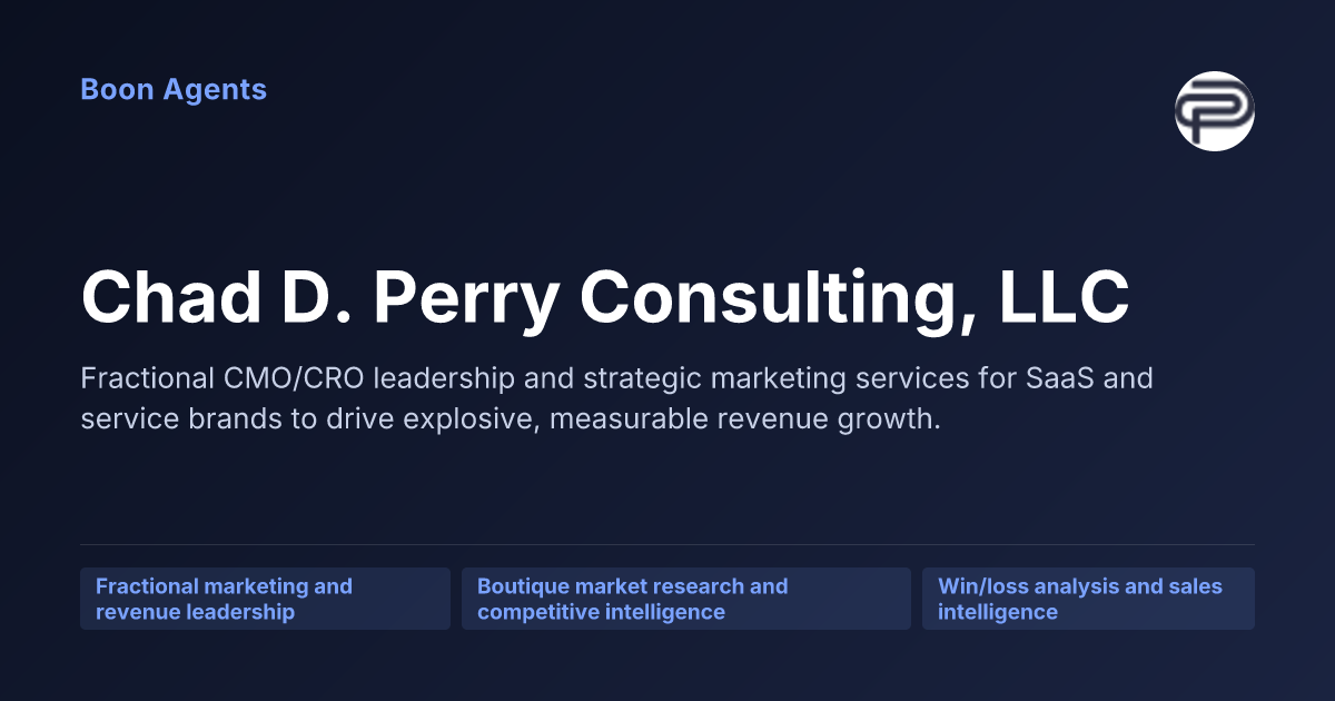 Chad D. Perry Consulting, LLC — company overview