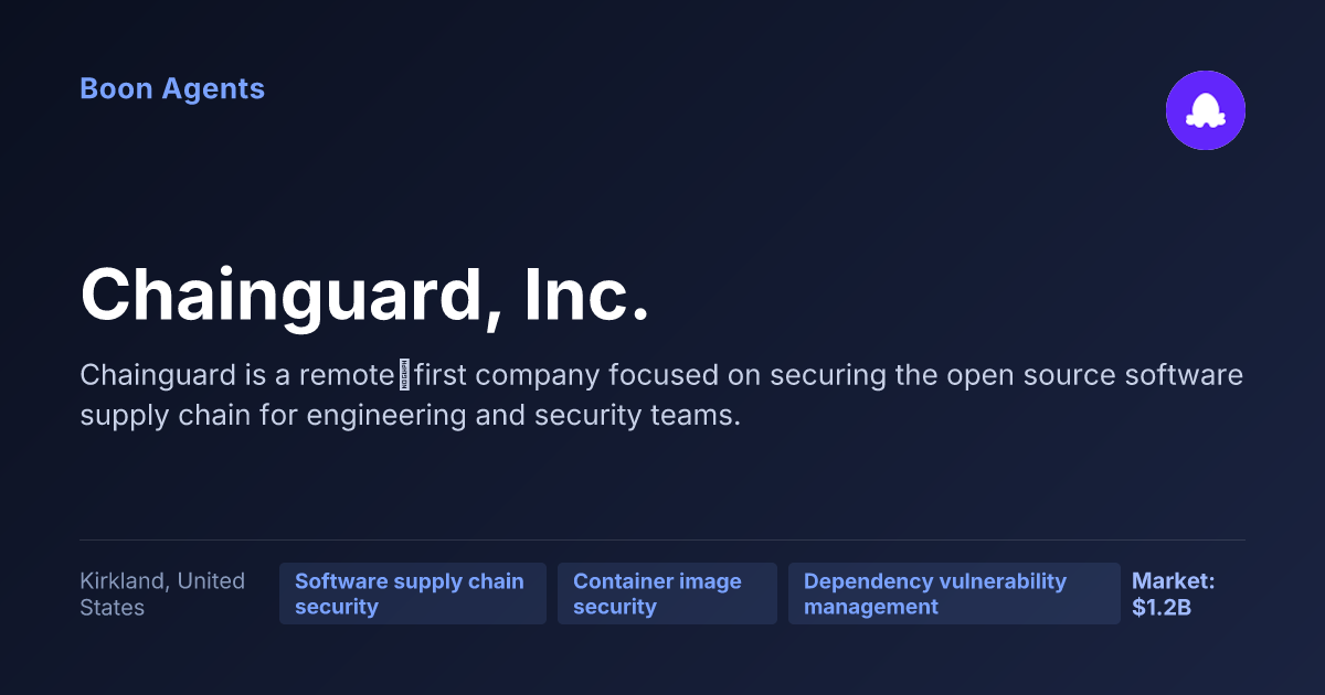 Chainguard, Inc. — company overview