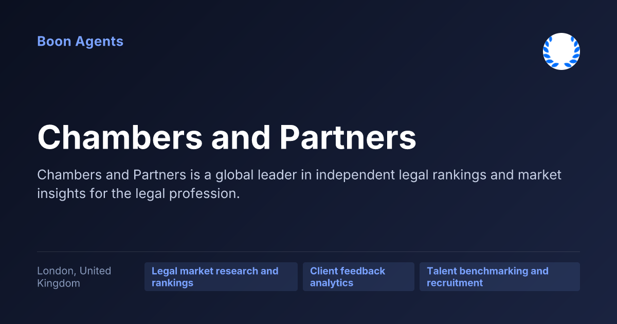 Chambers and Partners — company overview