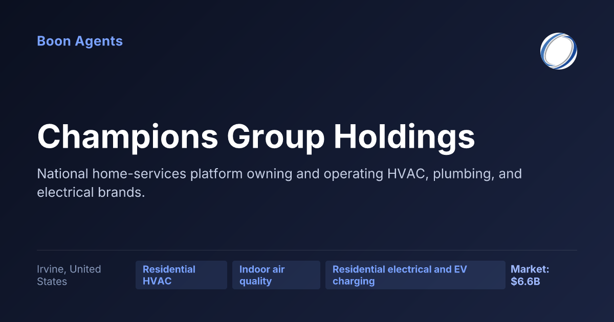 Champions Group Holdings — company overview
