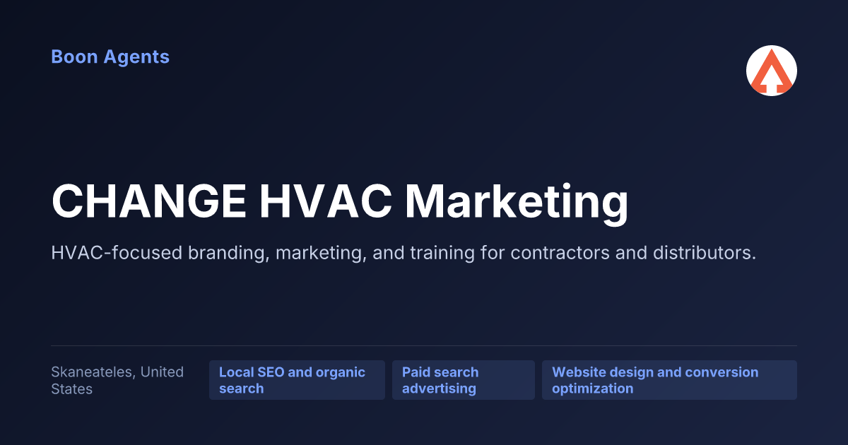 CHANGE HVAC Marketing — company overview