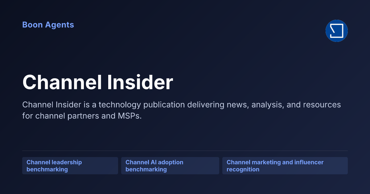 Channel Insider — company overview