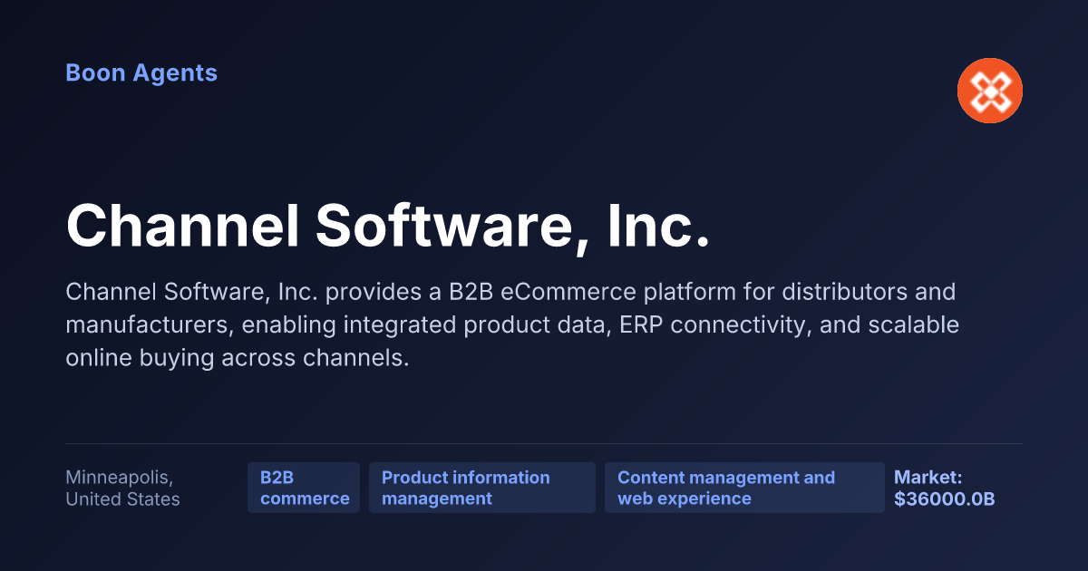 Channel Software, Inc. — company overview