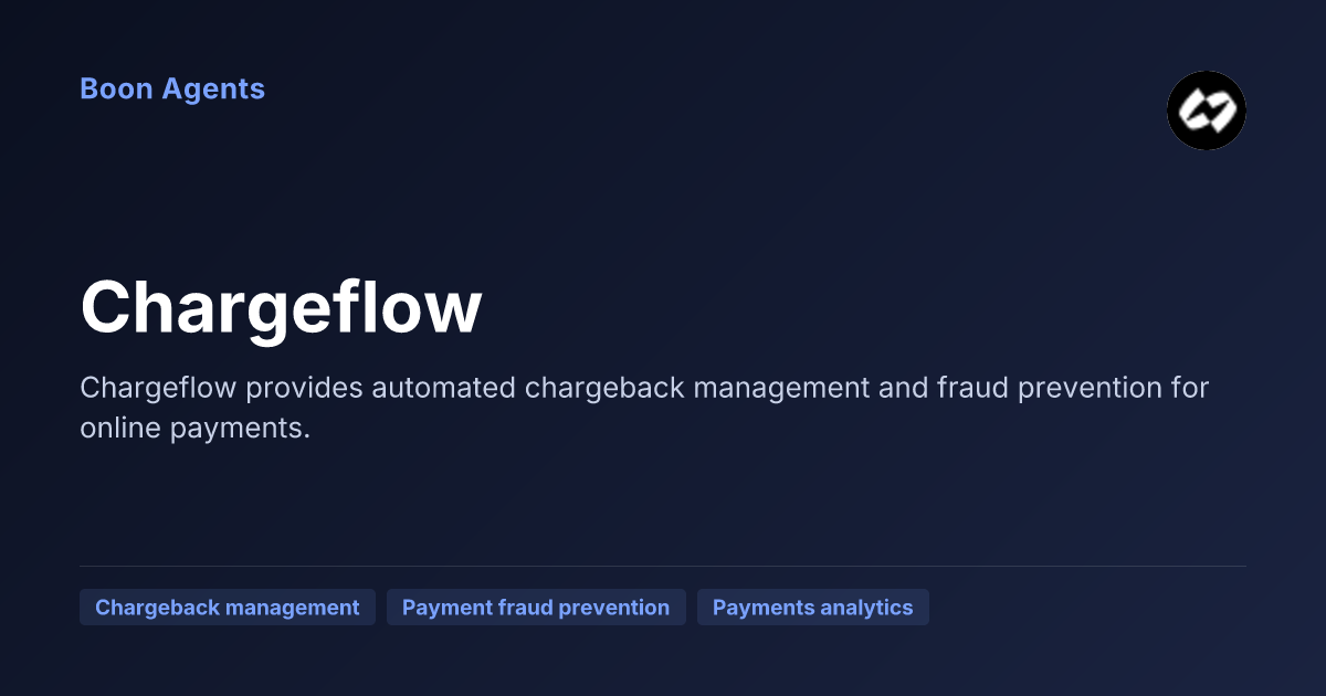 Chargeflow — company overview