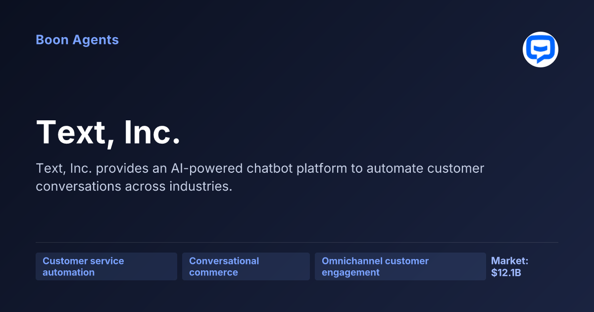 Text, Inc. — company overview
