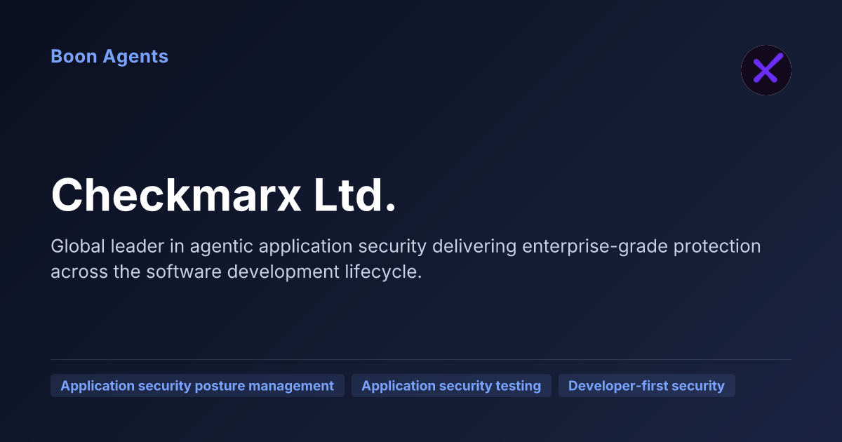 Checkmarx Ltd. — company overview