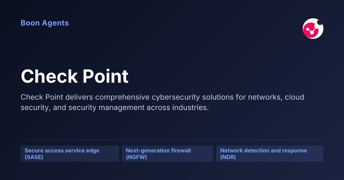Check Point — company overview