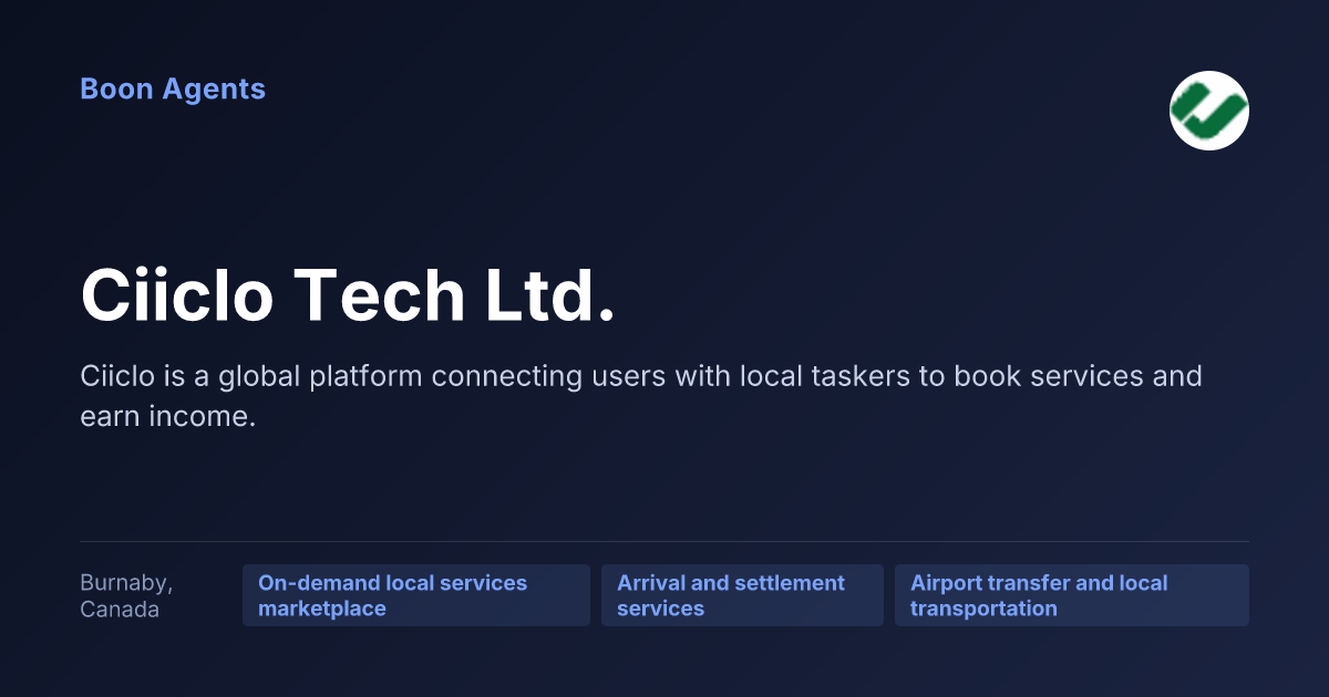 Ciiclo Tech Ltd. — company overview