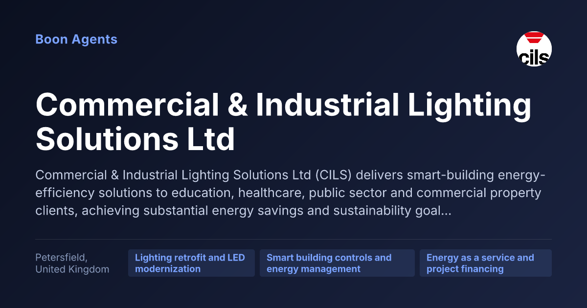 Commercial & Industrial Lighting Solutions Ltd — company overview