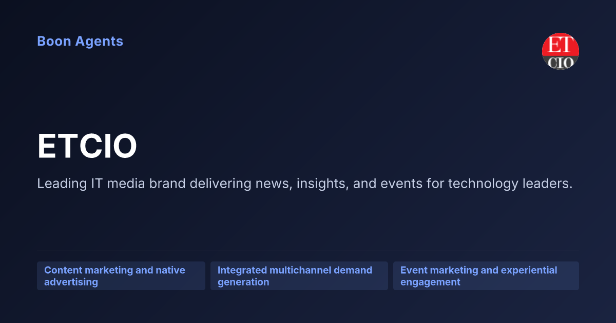 ETCIO — company overview
