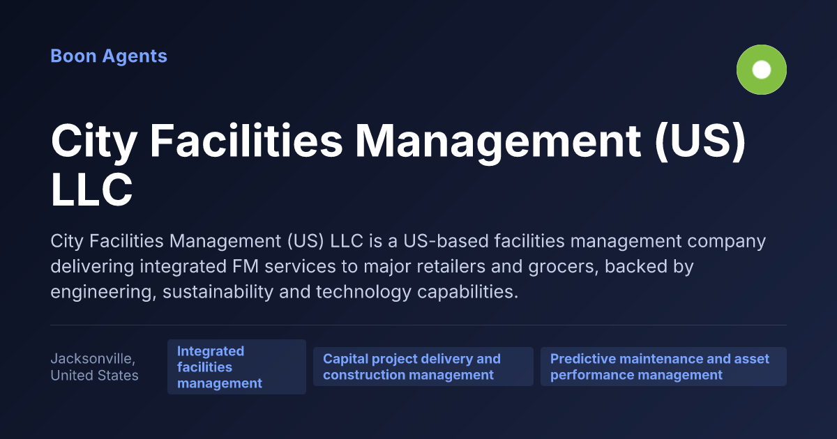City Facilities Management (US) LLC — company overview