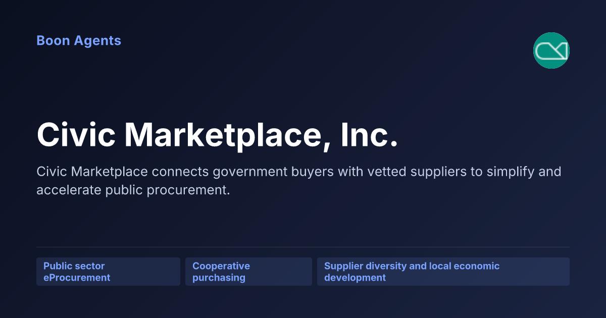Civic Marketplace, Inc. — company overview