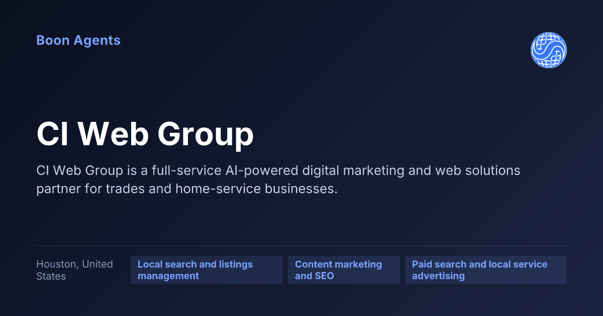 CI Web Group — company overview