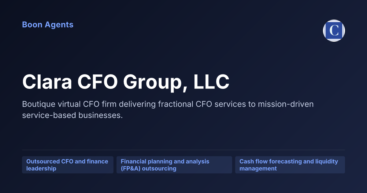 Clara CFO Group, LLC — company overview