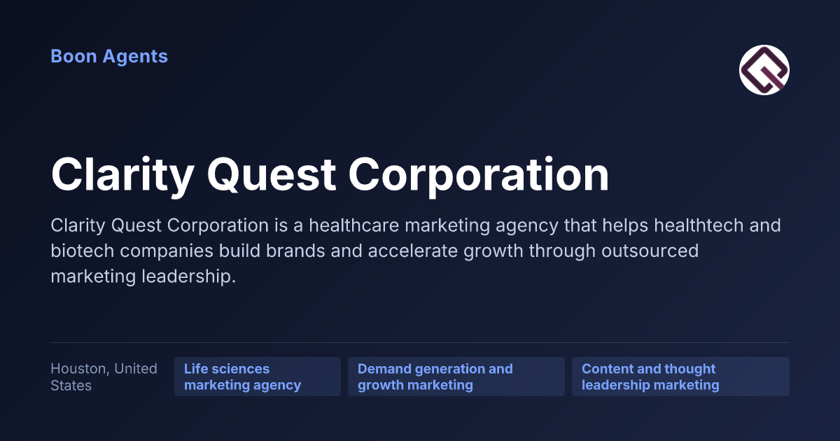 Clarity Quest Corporation — company overview