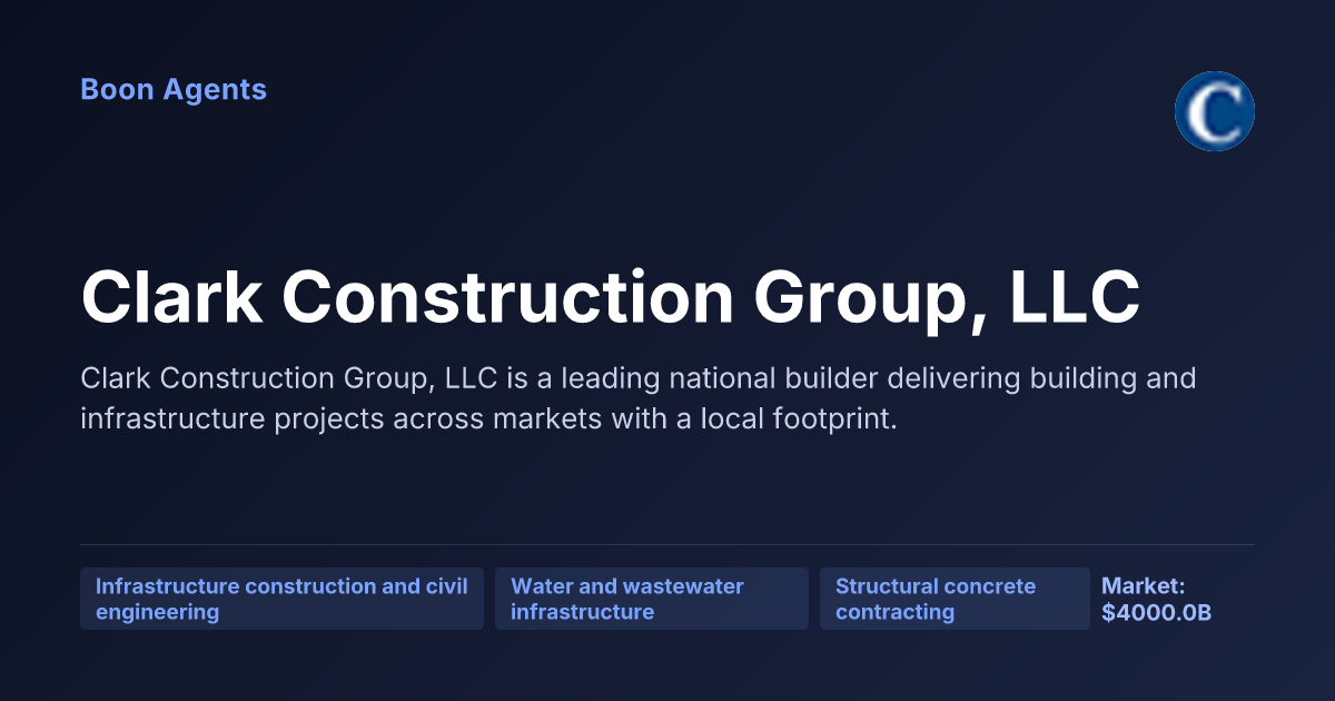 Clark Construction Group, LLC — company overview
