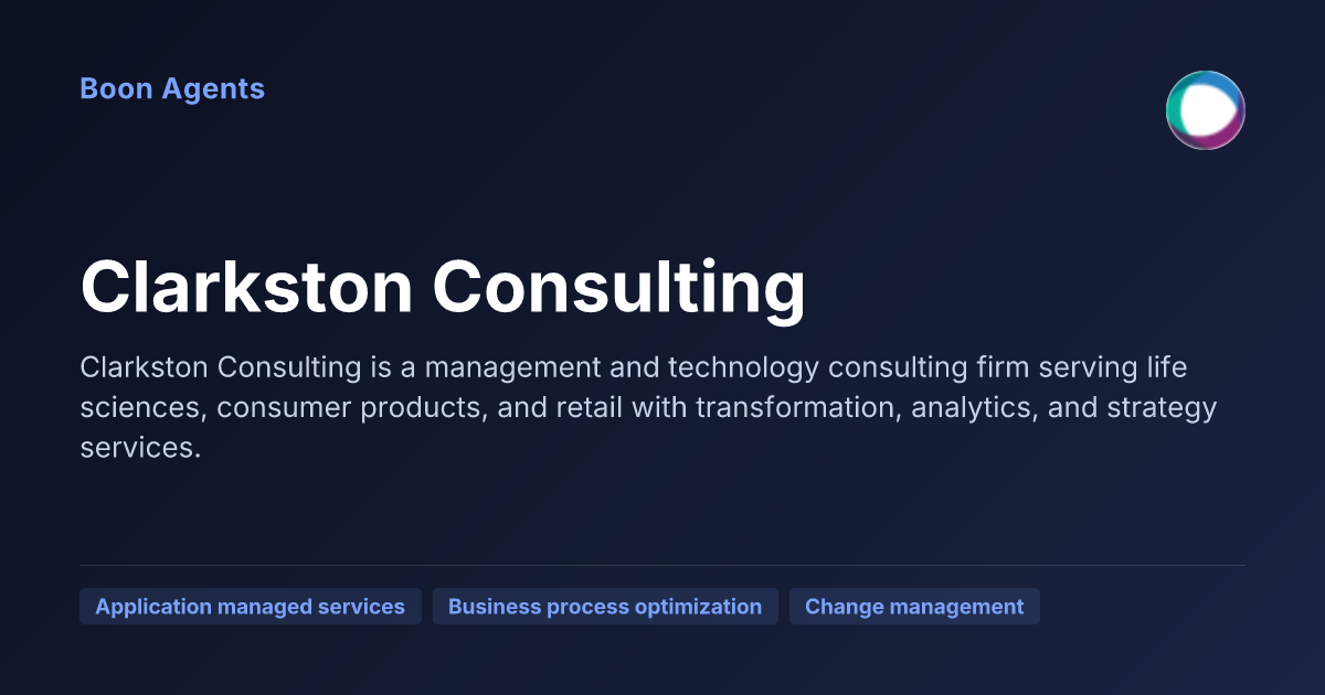Clarkston Consulting — company overview