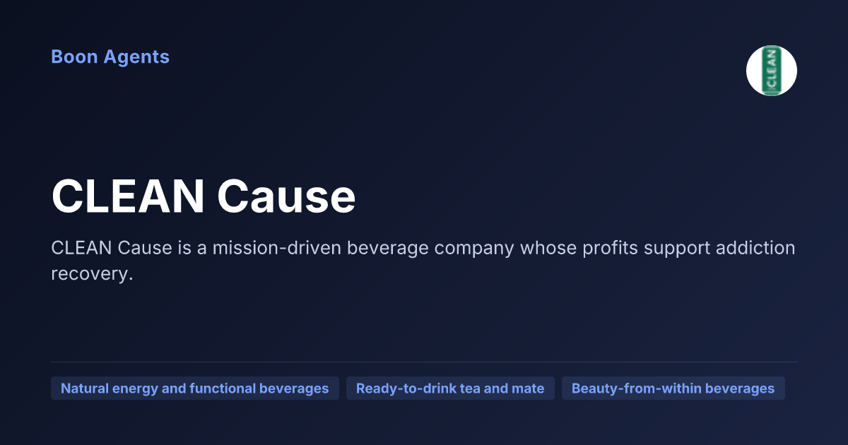CLEAN Cause — company overview