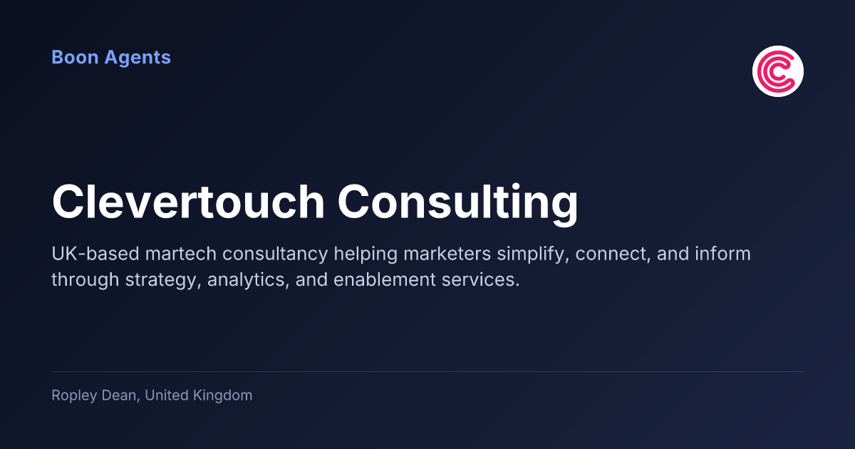 Clevertouch Consulting — company overview