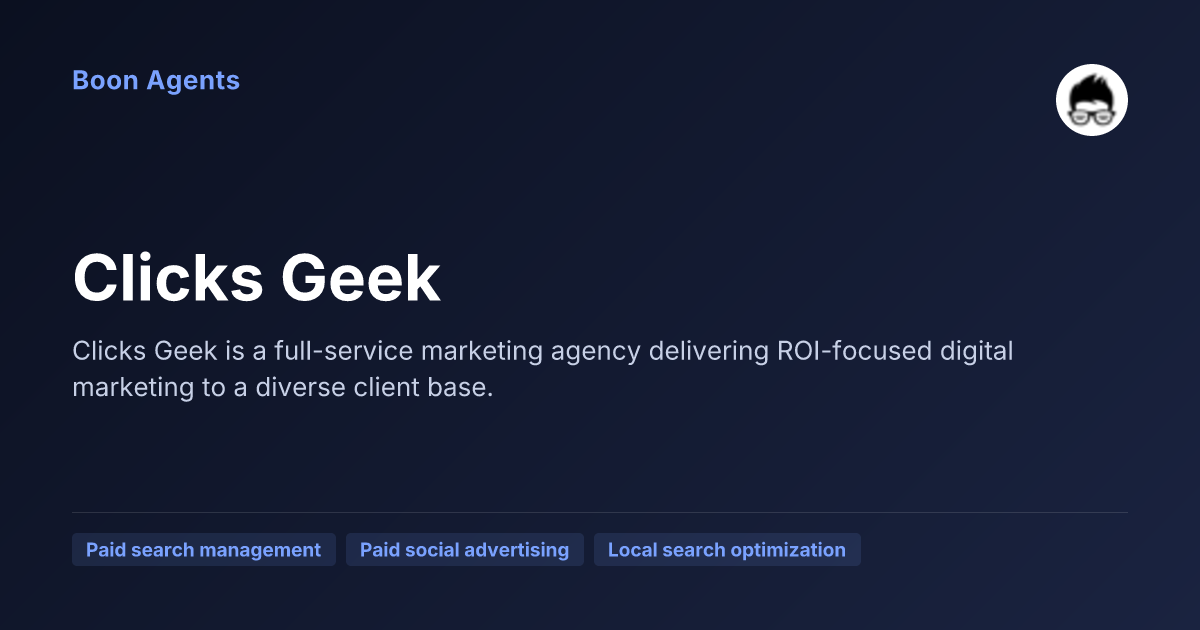 Clicks Geek — company overview