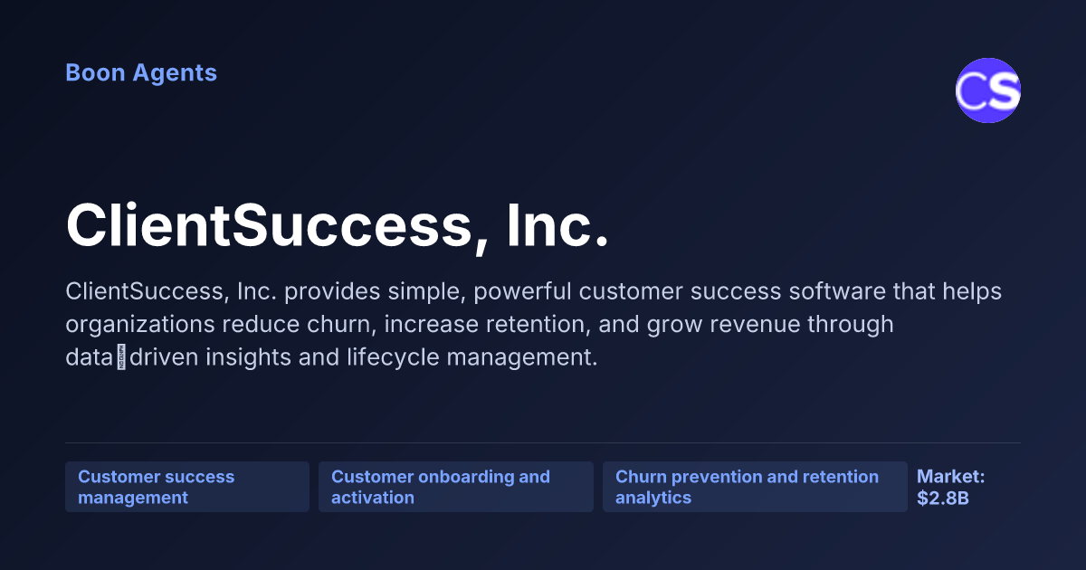 ClientSuccess, Inc. — company overview