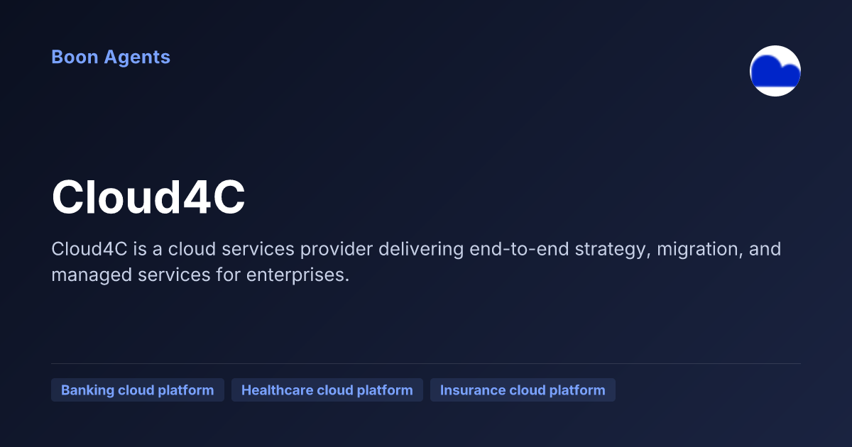 Cloud4C — company overview